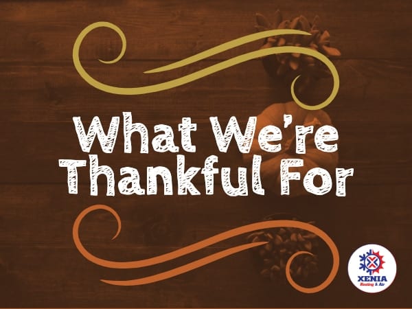 We Are Thankful For You